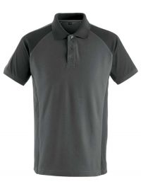 Modernes Mascot Poloshirt in Dunkelgrau